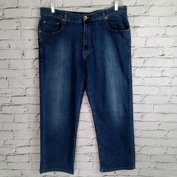 FACONNABLE Mens Denim Blue Jeans Size 40 - Picture 2 of 14